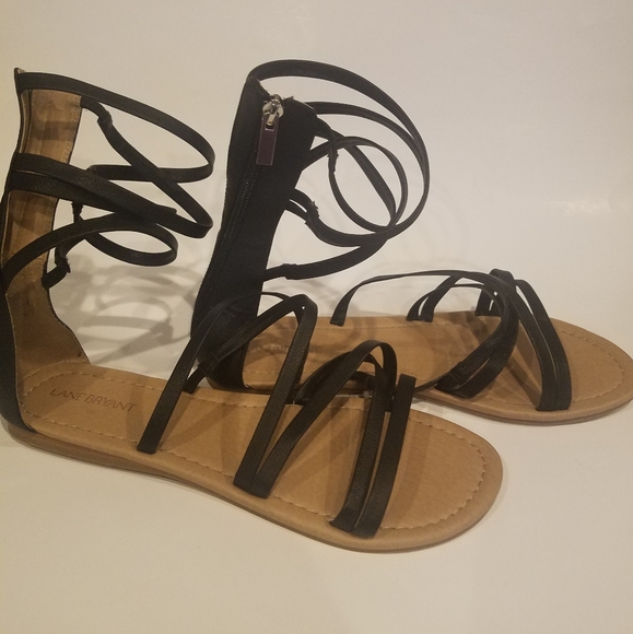 lane bryant gladiator sandals